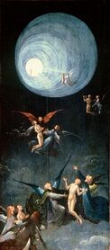 Hieronim Bosch - Wzniesienie błogosławionych do raju