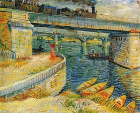 Vincent Van Gogh - Mosty na Sekwanie w Asnieres