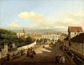 Canaletto - Pałac Błękitny (Zamoyskich)