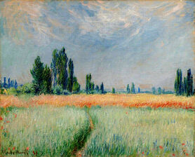 Claude Monet  - Pole pszenicy