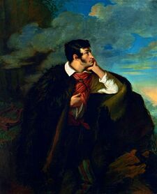 Walenty Wańkowicz - Portret Adama Mickiewicza na Judahu skale