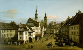 Canaletto - Rynek w Pirnie