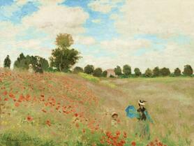 Claude Monet - Poppy Fields (Pola maków)
