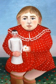 Henri Rousseau - Dziewczynka z lalką