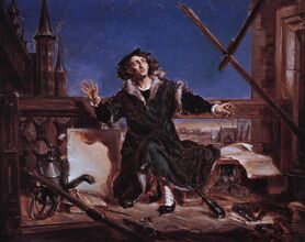 Jan Matejko - Astronom Kopernik, czyli rozmowa z Bogiem (szkic)