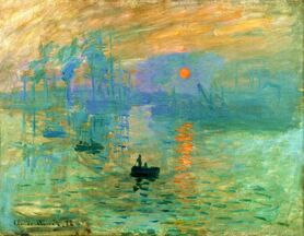 Claude Monet - Impresja, Wschód słońca