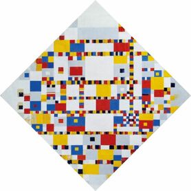 Piet Mondrian - Zwycięstwo Boogie Woogie