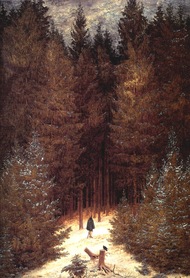 Caspar Friedrich - Strzelec w lesie