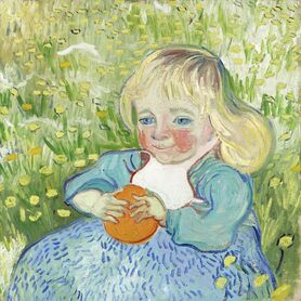 Van Gogh - Dziecko z pomarańczą