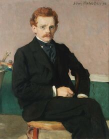 Józef Mehoffer - Portret własny