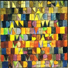 Paul Klee - Einst  dem grau  der nacht enttaucht