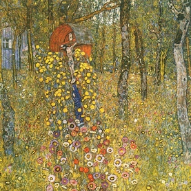 Gustav Klimt - Ogród farmera z krzyżem