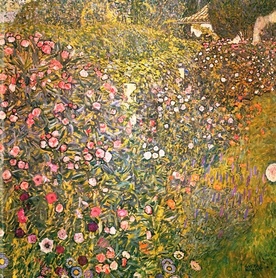 Gustav Klimt - Italienische Gartenlandschaft (Włoski Ogród)