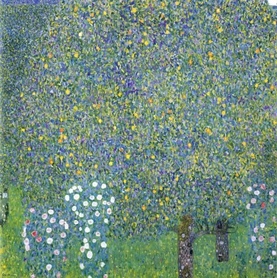 Gustav Klimt - Rosen unter Bäumen (Róże pod drzewami)