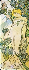 Alfons Mucha - Iris