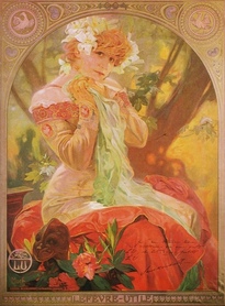 Alfons Mucha - Sarah Bernhardt - La Princesse Lointaine
