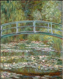 Claude Monet - Bridge over a Pond of Water Lilies 