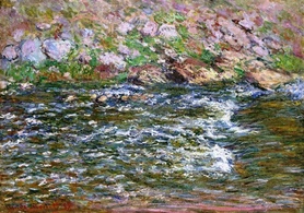 Claude Monet - Rapids on the Petite Creuse at Fresselines