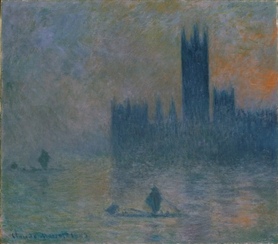 Claude Monet - The Houses of Parliament (Effect of Fog)