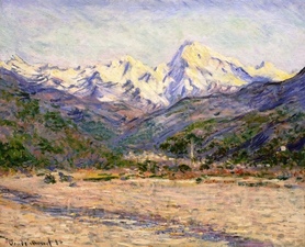 Claude Monet -The Valley of the Nervia 