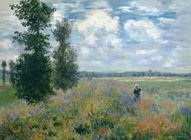 Claude Monet - Poppy Fields near Argenteuil