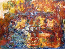 Claude Monet - The Japanese Footbridge (Japońska kładka)