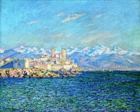 Claude Monet - Antibes, Afternoon Effect