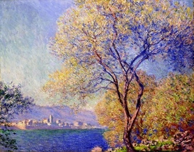 Claude Monet - Antibes Seen from the Salis Gardens
