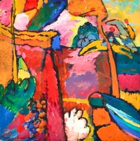 Wassily Kandinsky - Study for Improvisation V (Studium Improwizacji)