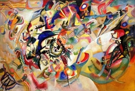 Wassily Kandinsky - Composition VII (Kompozycja)