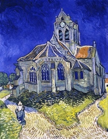 Vincent van Gogh - Kościół w Auvers 