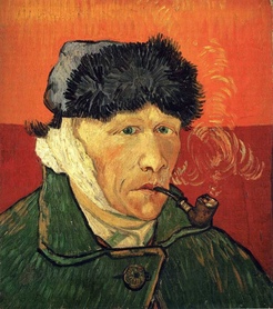 Vincent van Gogh - Autoportret z zabandażowanym uchem i fajką