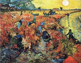 Vincent van Gogh - Czerwona winnica