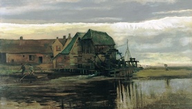 Vincent van Gogh - Młyn wodny w Gennep