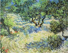 Vincent van Gogh - Gaj oliwny I 