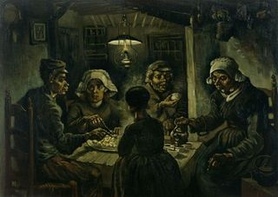 Vincent van Gogh - Jedzący kartofle