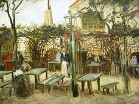 Vincent van Gogh - Taras kawiarni na Montmartre La Guinguette