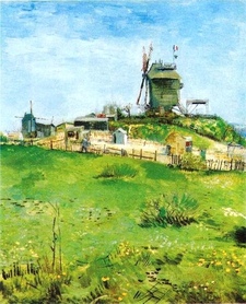 Vincent van Gogh -  Le Moulin de la Galette