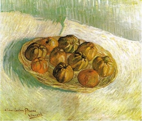 Vincent van Gogh - Koszyk jabłek