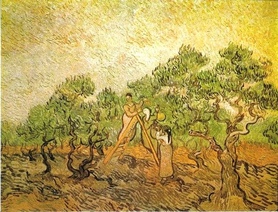 Vincent van Gogh - Zbieracze oliwek III