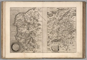 1570r. - Caletensium Et Bononiensium. (with) Veromanduorum.  Ortelius, Abraham