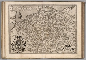 1570r. - Germania. Ortelius, Abraham