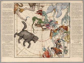 1693r. - Ursa Major, Ursa Minor, Perseus, and other constellations