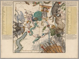1693r. - Centaurus, Indus, Chamaeleon and other constellations