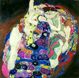 Gustav Klimt - The Virgin (Die Jungfrau) - Panny