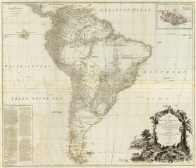 1787r. - Composite South America Kitchin, Thomas