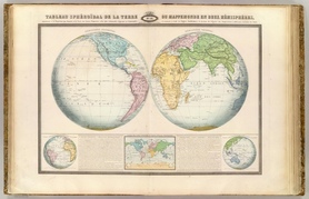 1862r. - Mapa świata