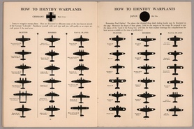 1943r. - Jak rozpoznać samoloty wojenne (Niemieckie i Japońskie)