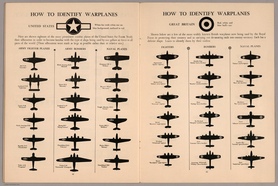 1943r. - Jak rozpoznać samoloty wojenne (USA i Anglia)