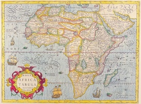 1610r. - Nova Africae Tabula (Mapa Afryki)